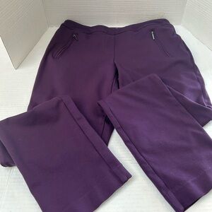 Northern Reflections Deep Purple Women’s Stretch pants. Tummy control